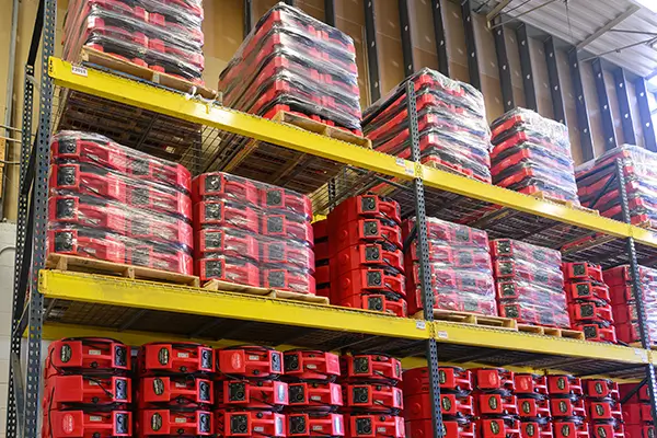 Water damage restoration equipment at On-Site Specialty Cleaning + Restoration headquarters