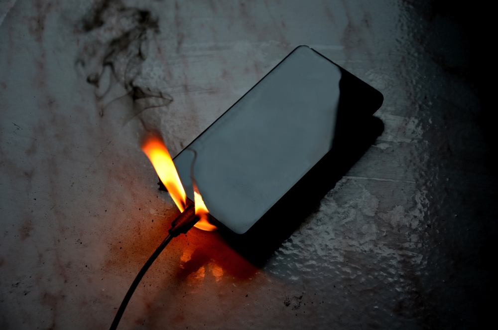 lithium battery fire